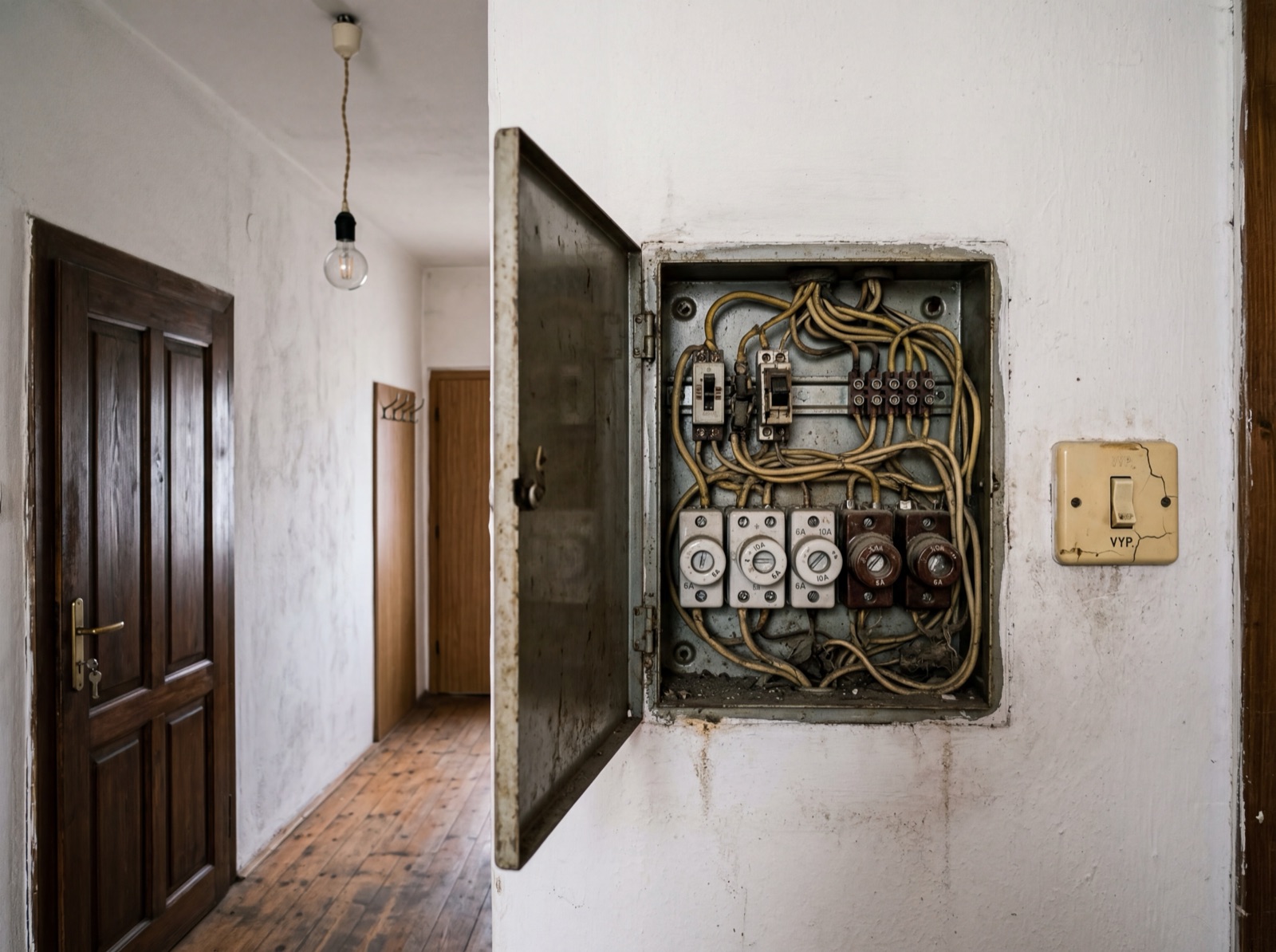 Stará elektroinstalace