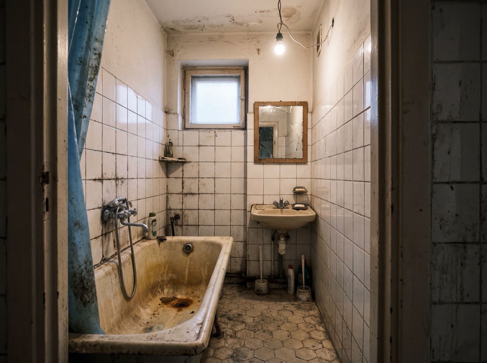 Koupelna před rekonstrukcí